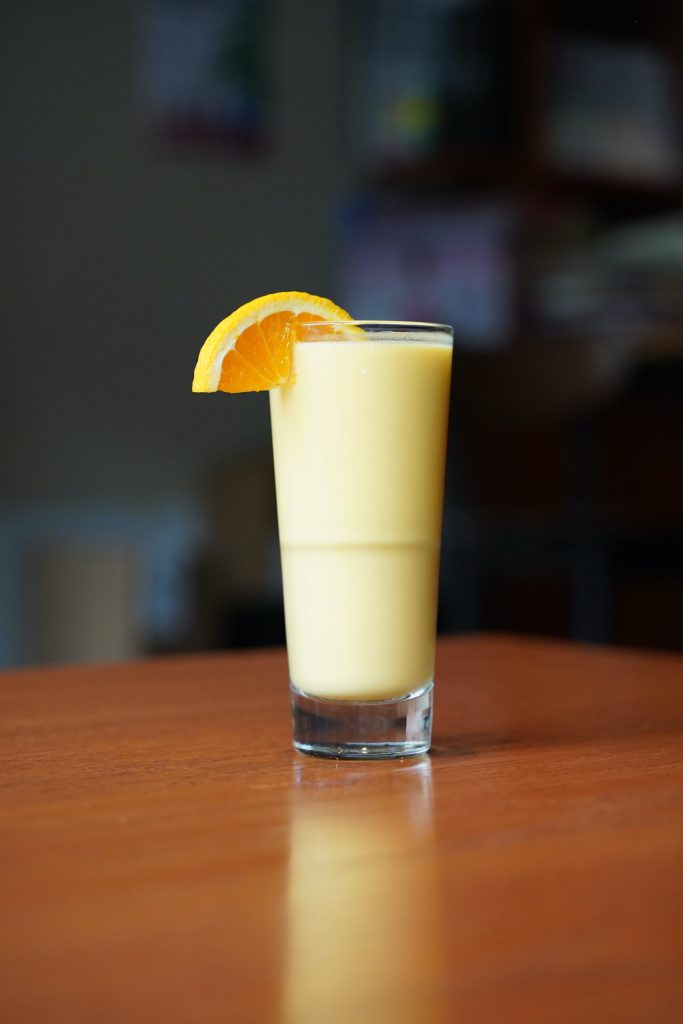 Mango Lassi drink at Little India Restaurant and Bar Indian restaurant near me Denver