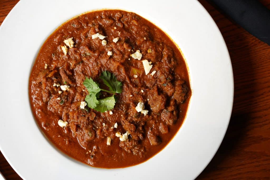 Lamb Rogan Josh curry at Little India Restaurant and Bar Denver Indian food near me