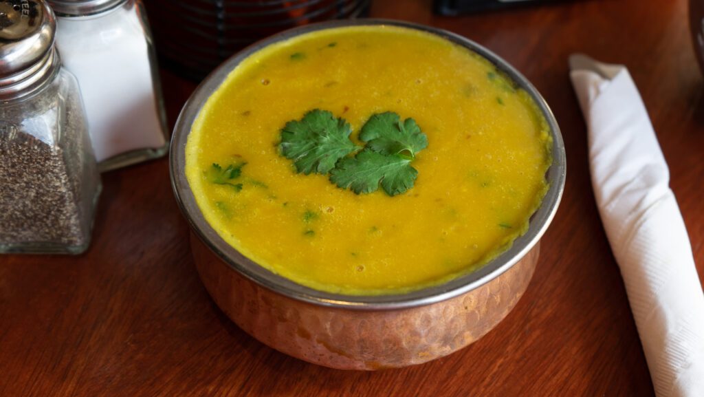 Dal Tadka lentils at Little India Restaurant and Bar Indian food near me Denver